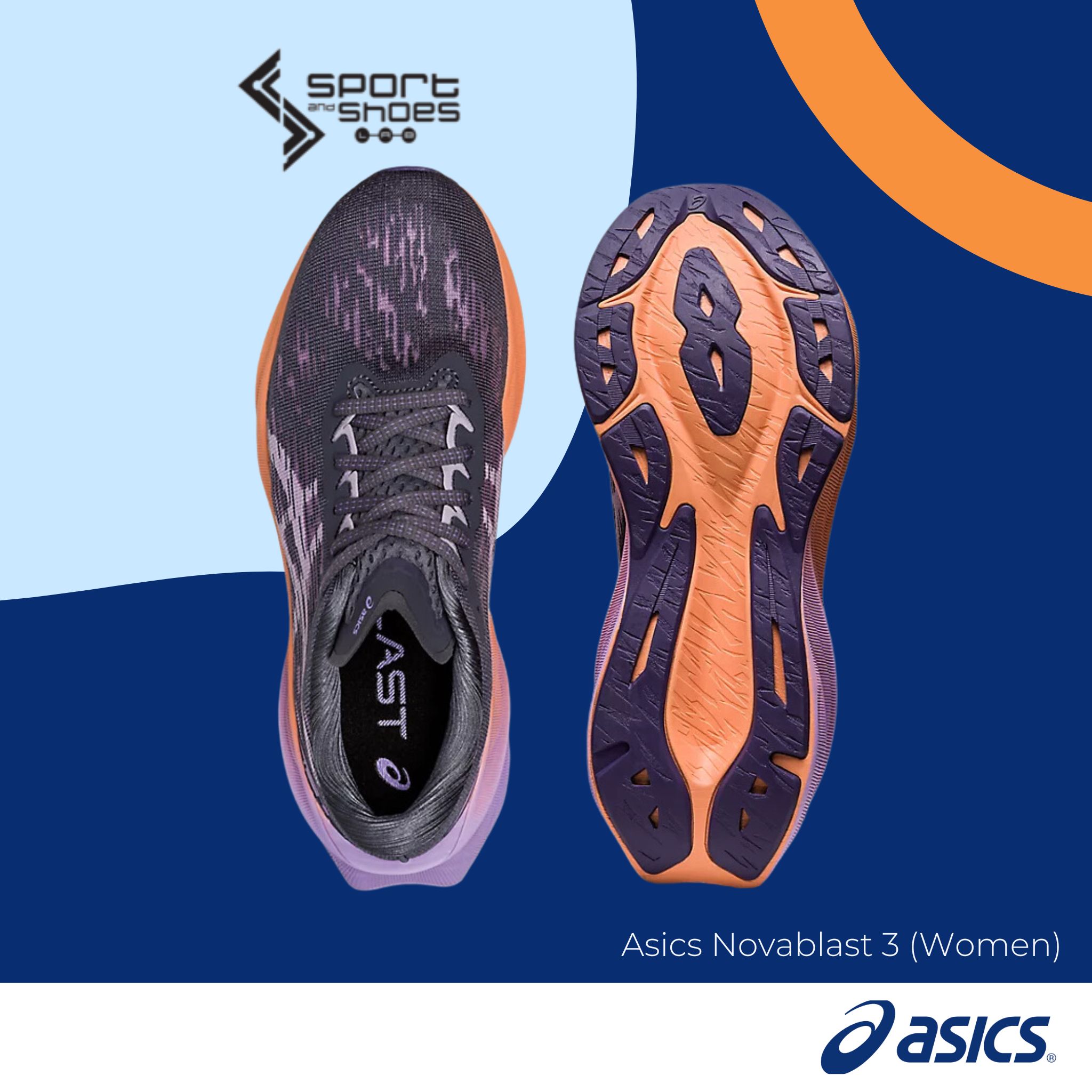 Asics Novablast3 (W) (1012B288-020)